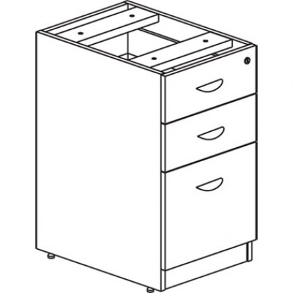 Full Pedestal (Box/Box/File)